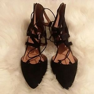 Mossimo Supply Co Lace Up Flats